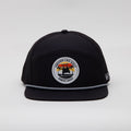 The Resort Rope - Six Panel (Black)