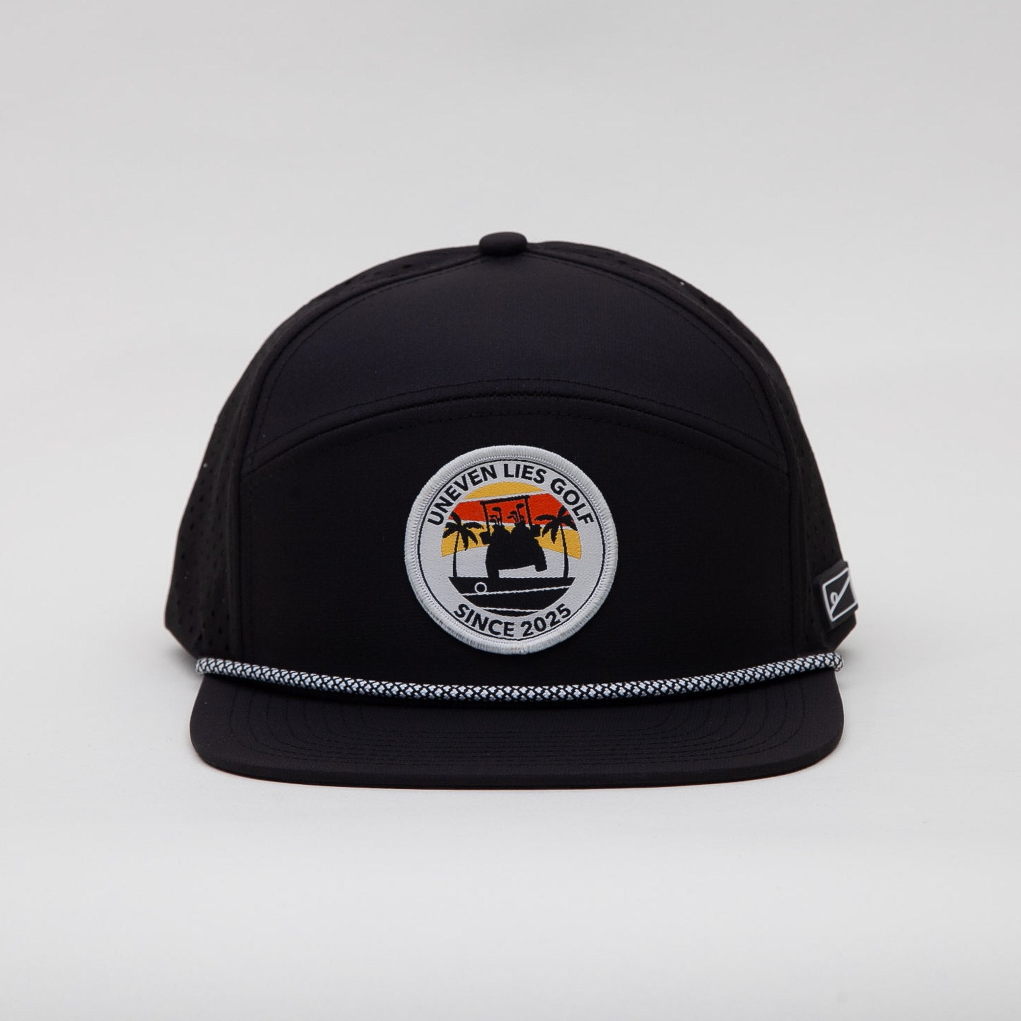 The Resort Rope - Six Panel (Black)