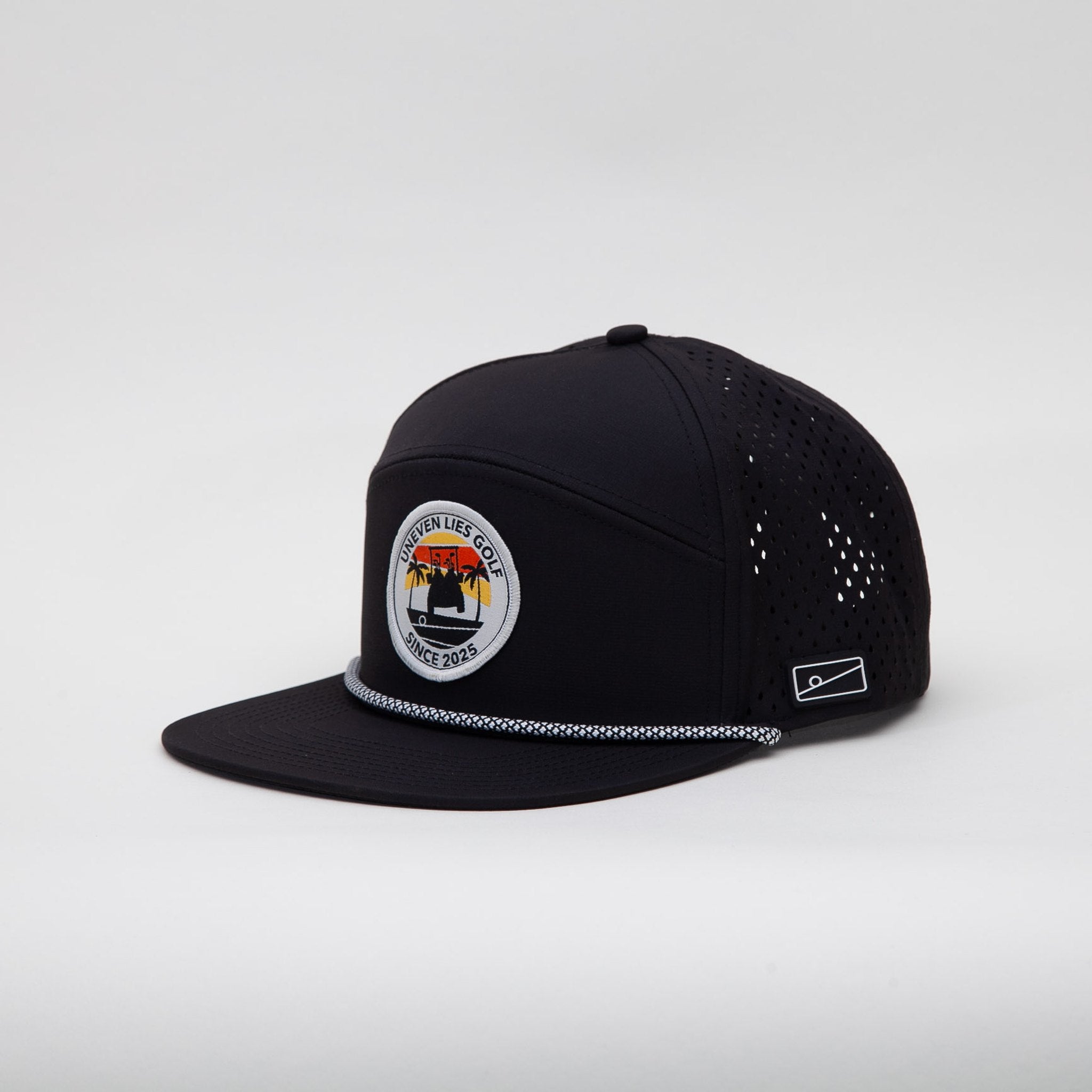 The Resort Rope - Six Panel (Black)