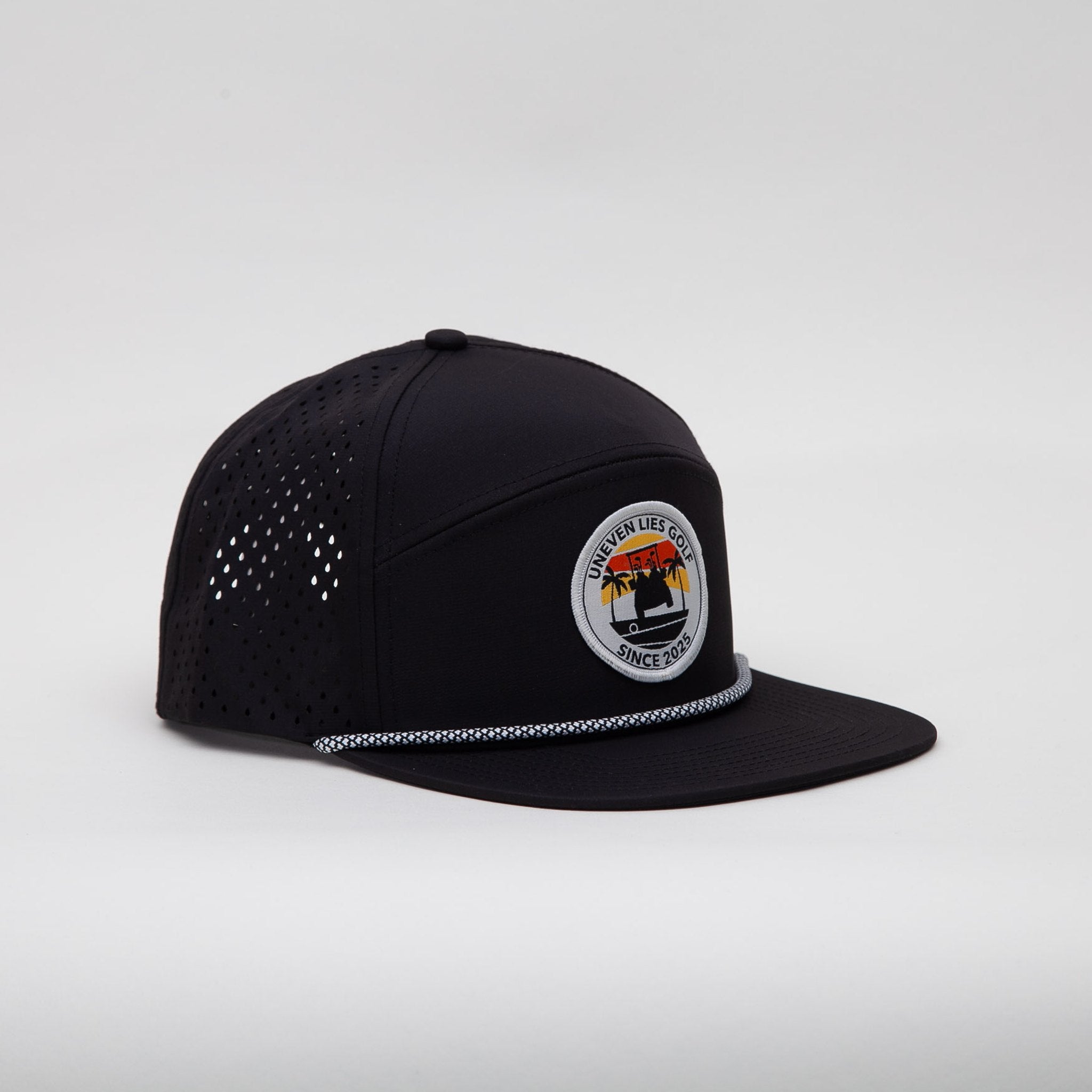 The Resort Rope - Six Panel (Black)
