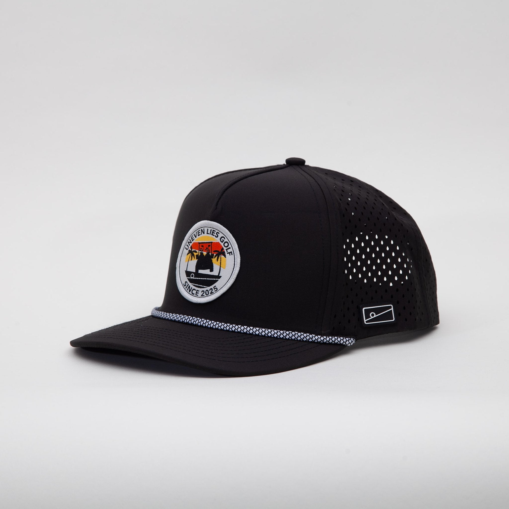 The Resort Rope - Five Panel (Black)