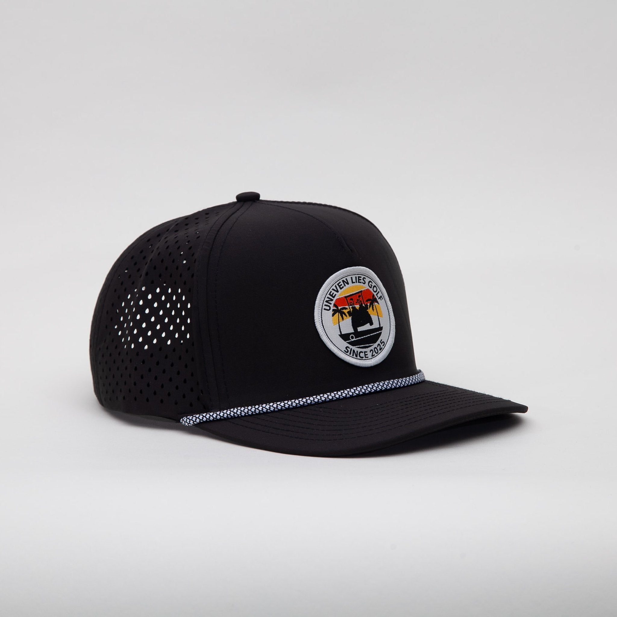 The Resort Rope - Five Panel (Black)